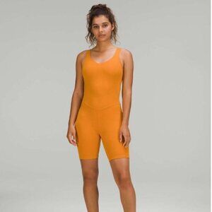 Lululemon Align Onesie 8" Autumn Orange 6